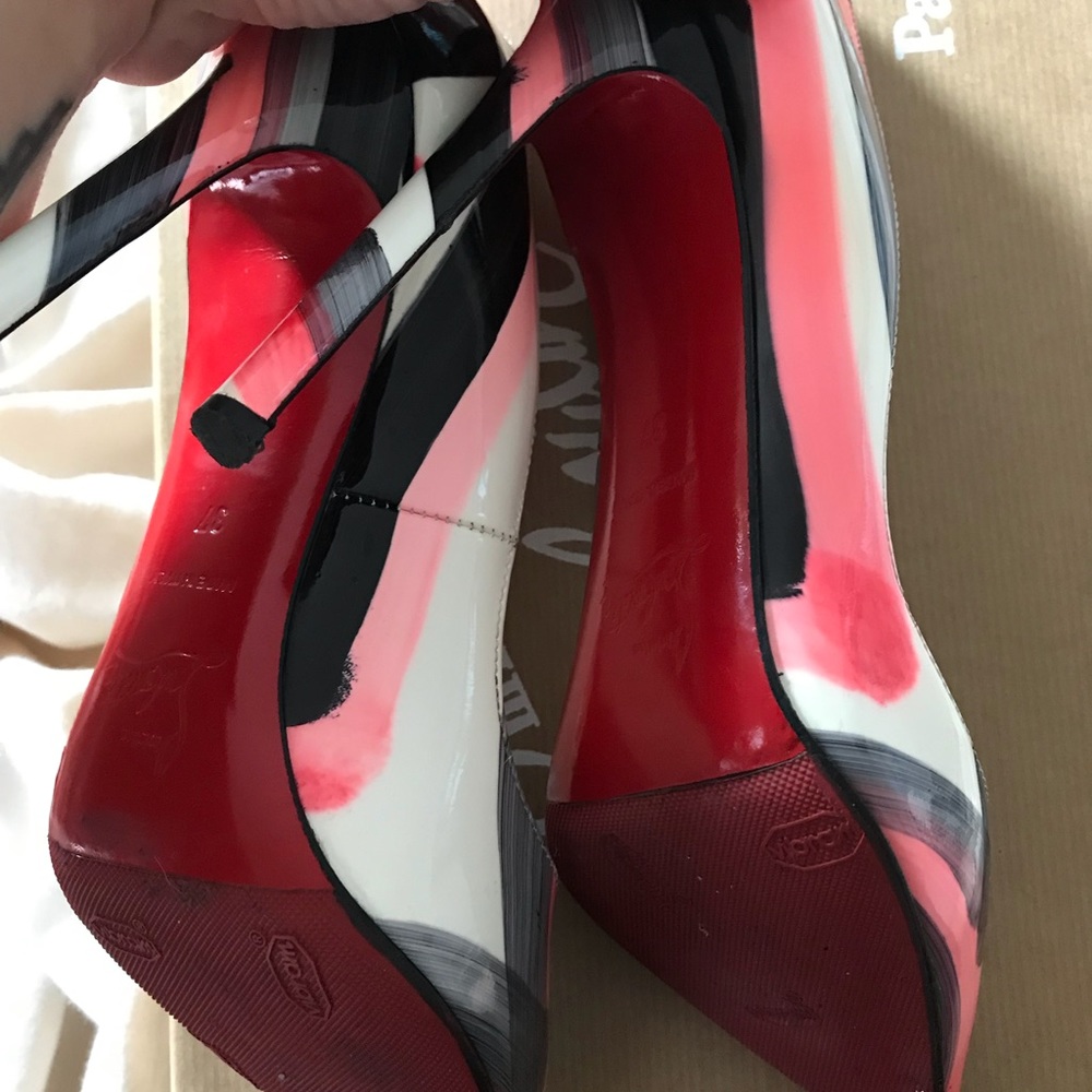louboutin graffiti heels
